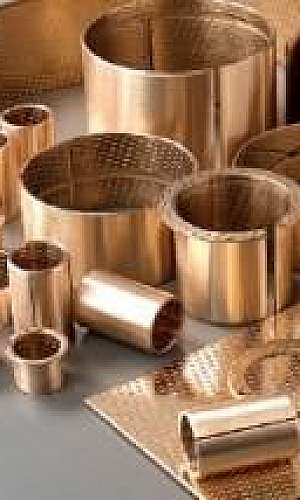 Bucha de bronze auto lubrificante Bucha de bronze auto lubrificante