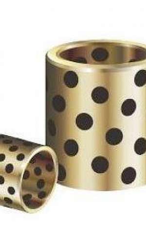 Buchas com inserto de grafite Buchas com inserto de grafite